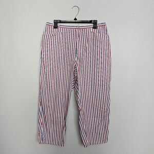 Vintage Liz Claiborne Red, White, and Blue Capris